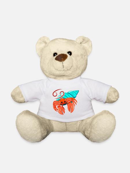 Zodiac sign Cancer - Teddy Bear - white