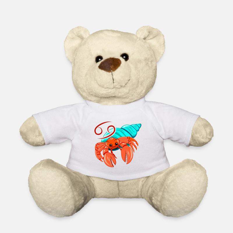 Signe du zodiaque Cancer - Nounours - blanc