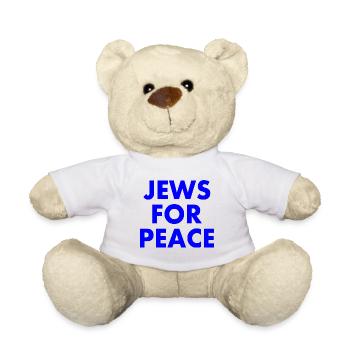 Jews for peace - Nounours - blanc - Devant