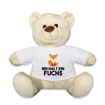 Bin Halt Ein Fuchs - Teddy - Weiß - Vorne