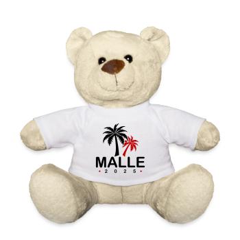Malle 2025 - Teddy Bear - white - Front