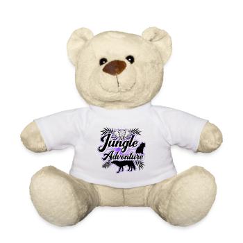 Safari Big Five - Nounours - blanc - Devant