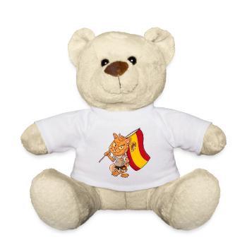 Spanische Fan Katze - Teddy - Weiß - Vorne