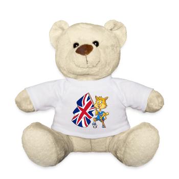 Chat fan britannique - Nounours - blanc - Devant