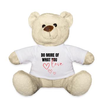 Do More Of What you Love - Teddy - Weiß - Vorne