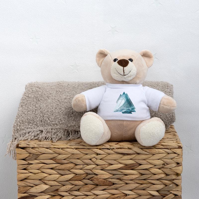 Triangle surfer wave Teddy Bear