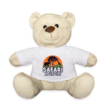 Safari Big Five - Nounours - blanc - Devant
