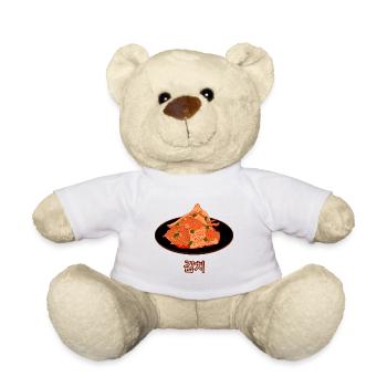 Korean Kimchi - Teddy Bear - white - Front