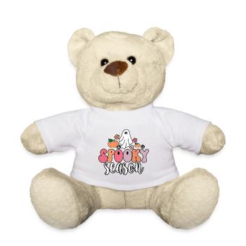 Groovy Ghost Spooky Season T-Shirt - Nounours - blanc - Devant