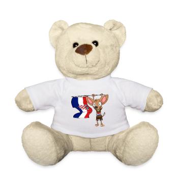 Chihuahua croate - Nounours - blanc - Devant