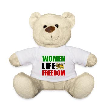 Women life freedom - Nounours - blanc - Devant