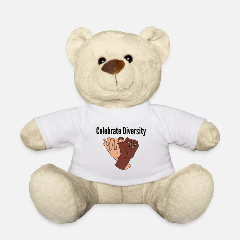 Celebrate Diversity - Teddy - Weiß