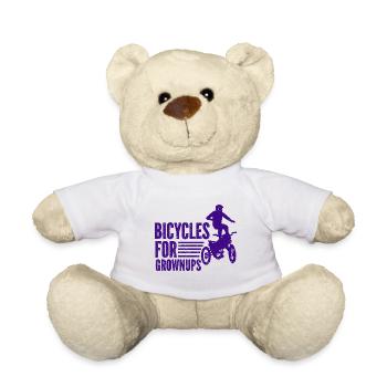 Moto Motocross Bike Racing Motorsport - Nounours - blanc - Devant