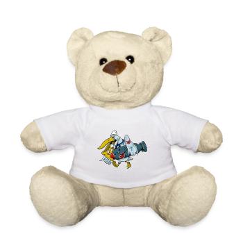 Navy Matrosen Pelikan - Teddy - Weiß - Vorne