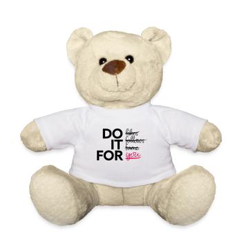 Faites-le pour vous - Nounours - blanc - Devant