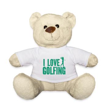 Golf - Golfclub Goldspieler Birdie Elite Luxus - Teddy - Weiß - Vorne