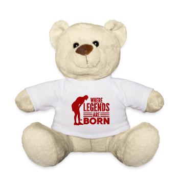 Golf - Golfclub Goldspieler Birdie Elite Luxus - Teddy - Weiß - Vorne