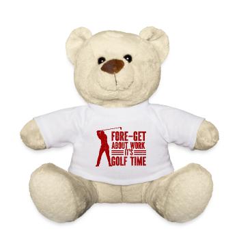 Golf - Golfclub Goldspieler Birdie Elite Luxus - Teddy - Weiß - Vorne