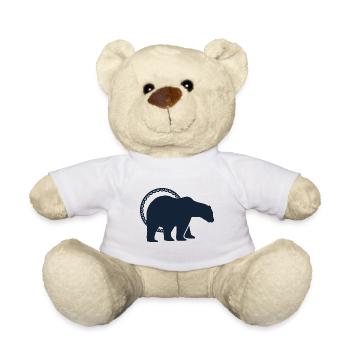 Bear - Panda Forest Nature Freedom Wild - Teddy Bear - white - Front