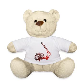 Feuerwehr W50 Leiterwagen - Teddy - Weiß - Vorne