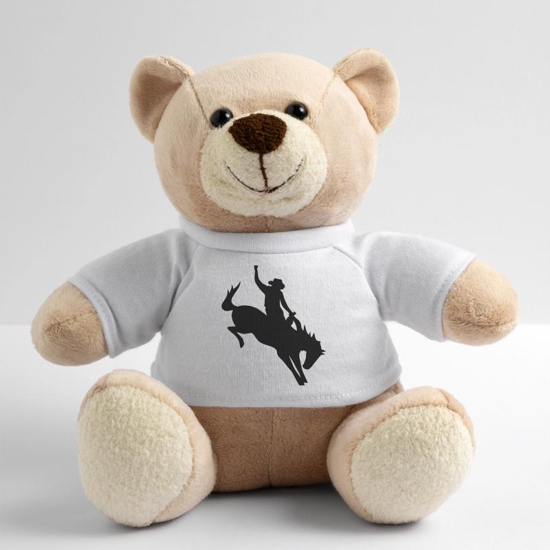 Rodeo Riding on a wild horse Teddy Bear