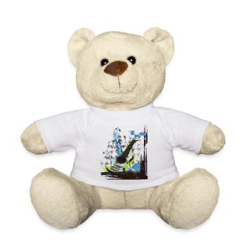 Musique - Nounours - blanc - Devant