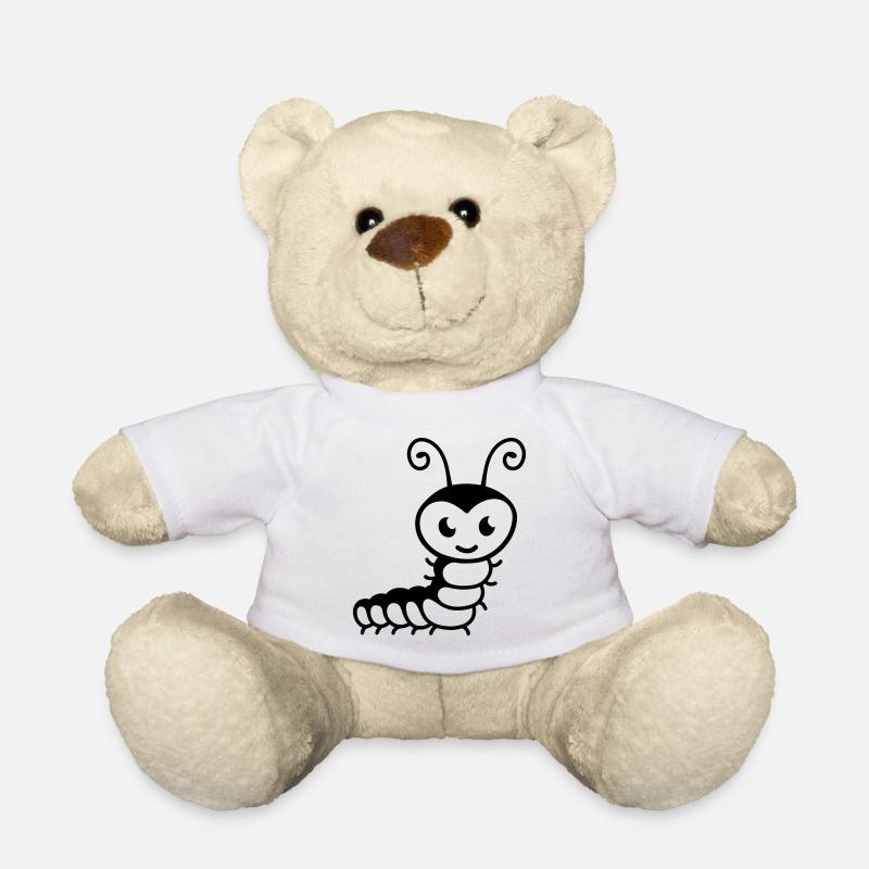 Liebe Raupe - Teddy - Weiß