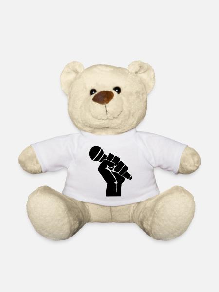 Lutte pour la liberté Musique Rap - Nounours - blanc