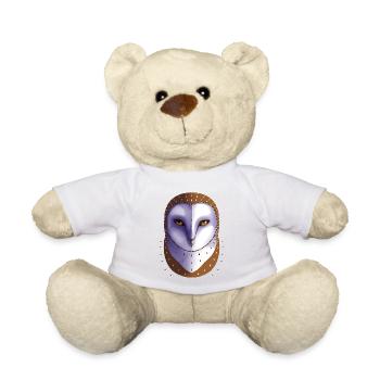 Schleiereule - Teddy - Weiß - Vorne