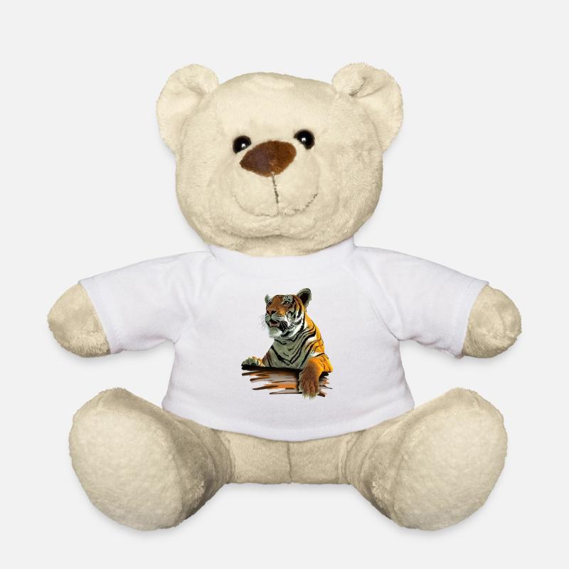 Tiger - Teddy - Weiß