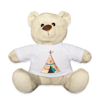Tipi - Nounours - blanc - Devant