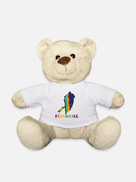 Floorball - Teddy - Weiß