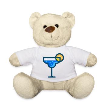 martini Cocktail bartender barkeeper bar - Teddy - Weiß - Vorne