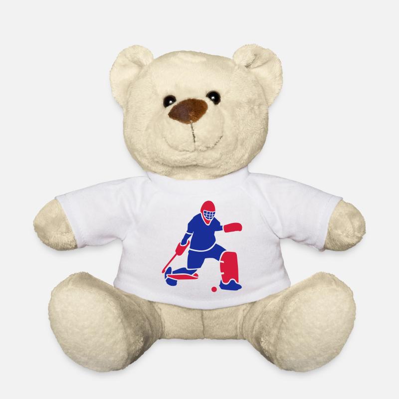 Feldhockey-Torwart - Teddy - Weiß