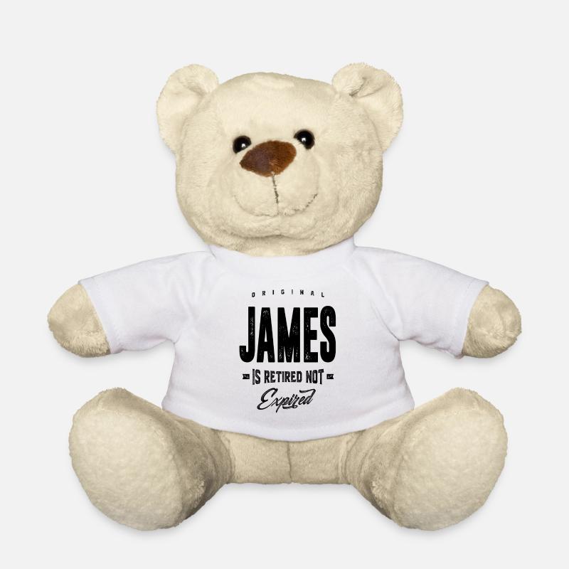 James - Teddy - Weiß
