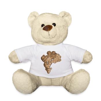 Gingembre, Légumes, Nourriture, Cuisine, Racine de Gingembre - Nounours - blanc - Devant