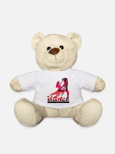 love to dance - Teddy Bear - white