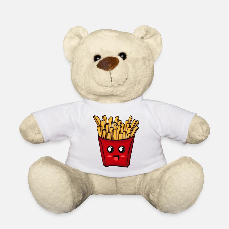 Frites frites - frites douces - Nounours - blanc