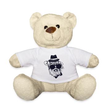 Hipster viking - Nounours - blanc - Devant