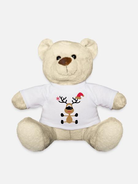 christmas - Teddy Bear - white