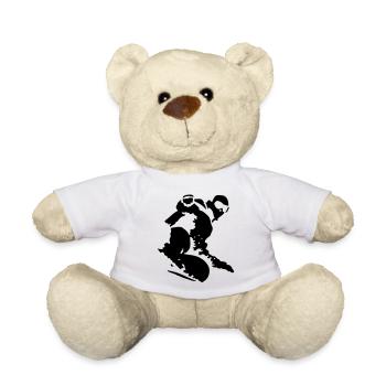 Snowboarding - Teddy - Weiß - Vorne