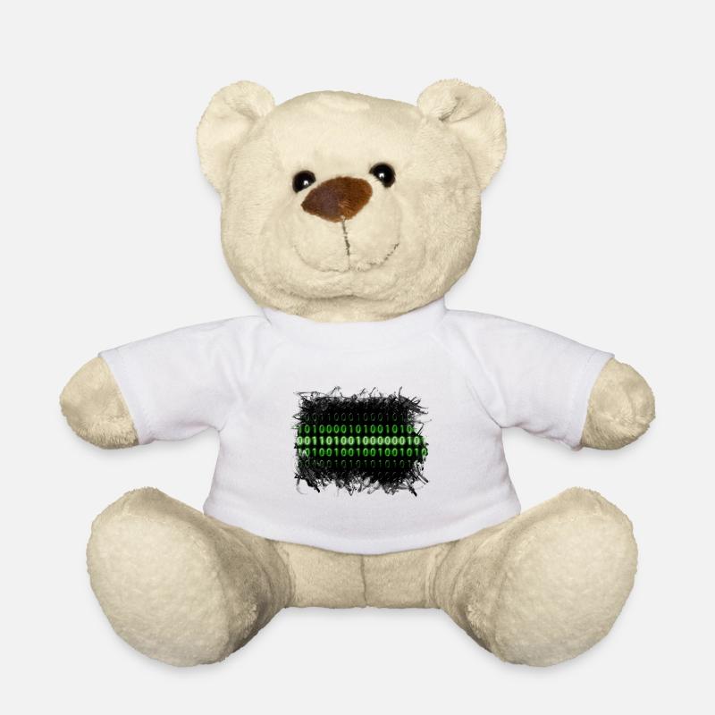 mathematics - Teddy Bear - white