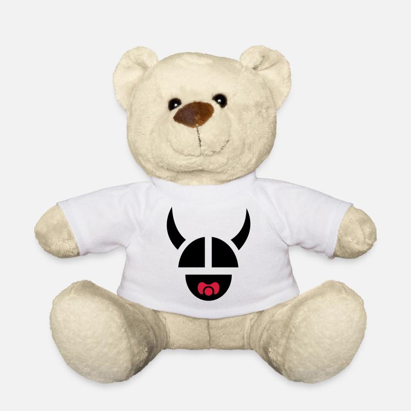 Viking Child - Teddy Bear - white