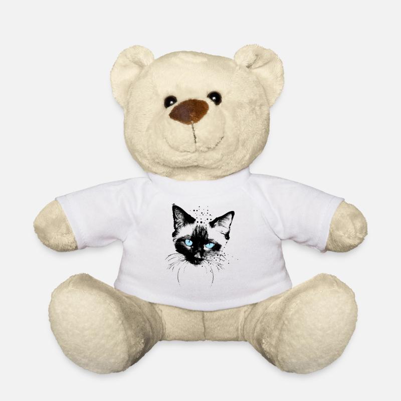 Siam Katze - Teddy - Weiß