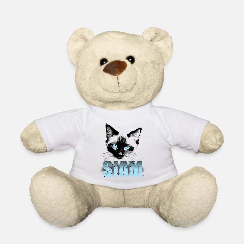 Siam Katze - Teddy - Weiß