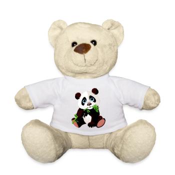 panda - Nounours - blanc - Devant