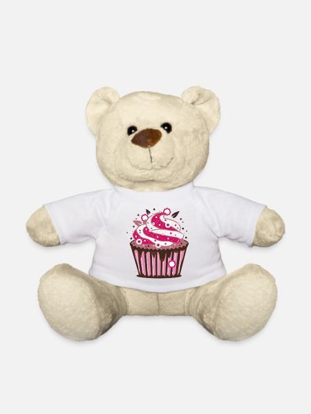 Cupcake - Teddy - Weiß