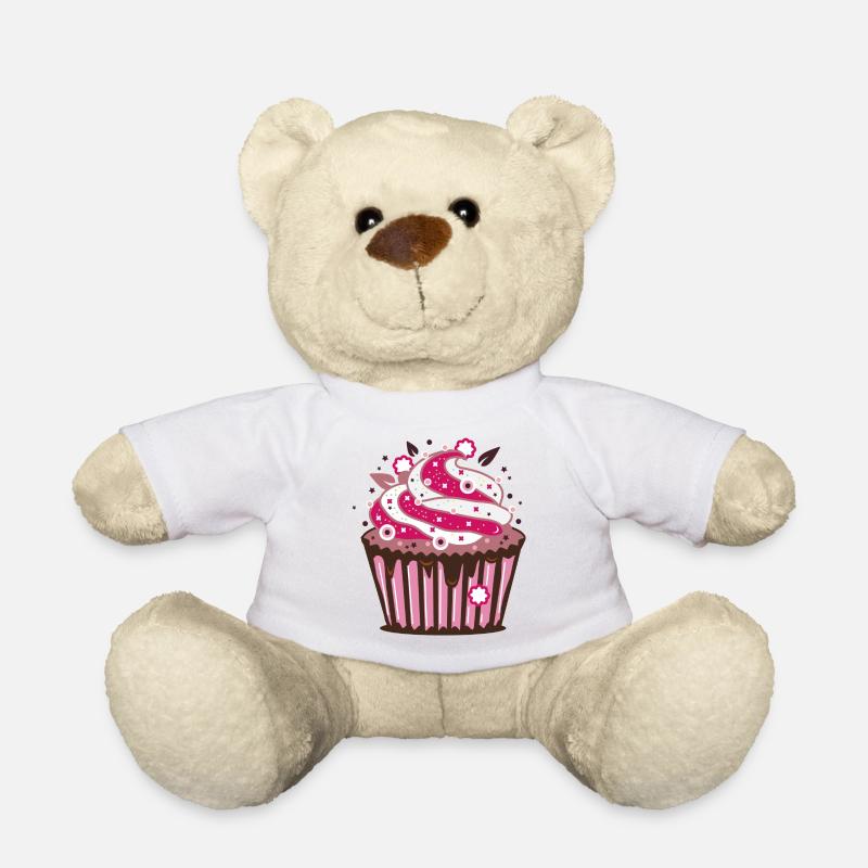 Cupcake - Teddy - Weiß
