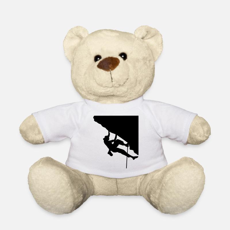 Klettern, Kletterin - Teddy - Weiß