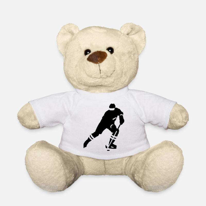 Eishockey - Teddy - Weiß